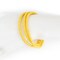 The Bead Chest Boho Stretch Bracelet, Yellow - Stackable African Vinyl Heishi, Unisex for Men & Women